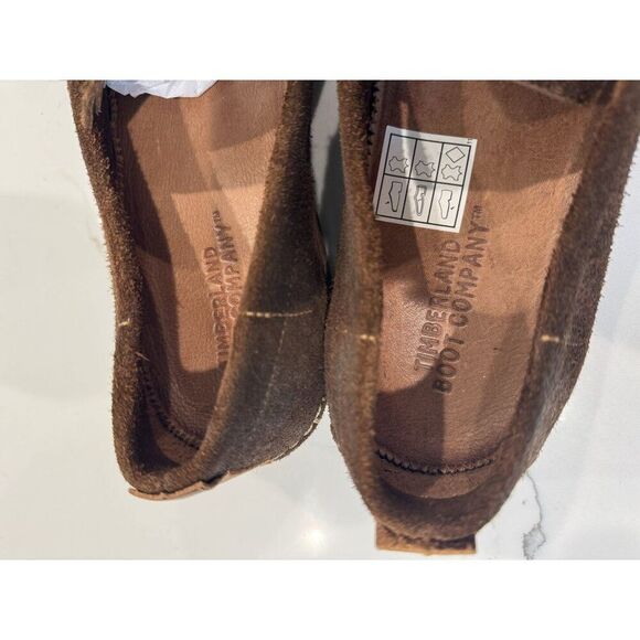 Timberland Boot Company Counterpane Venetian Loafer in Brown Suede Size 12 - Picture 5 of 7